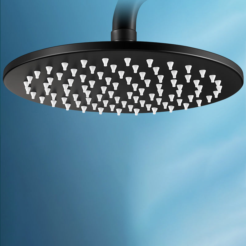 BowLift | Contemporary square shower head combination with handheld shower