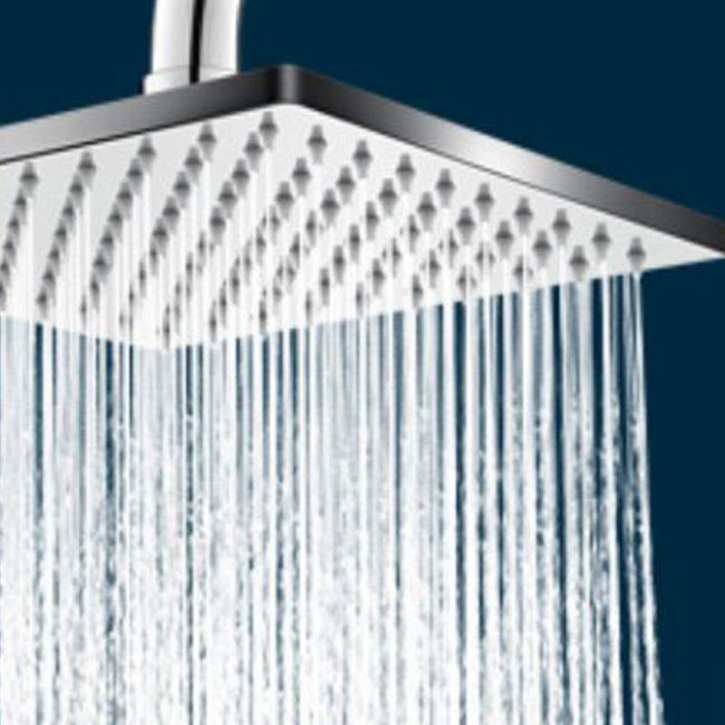 BowLift | Contemporary square shower head combination with hand shower