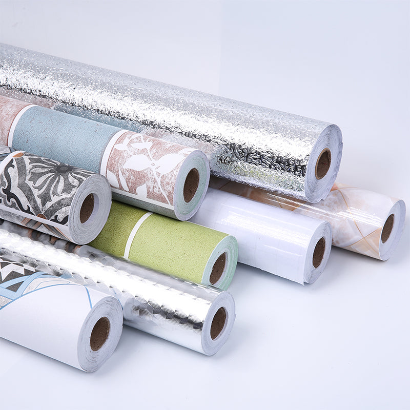 BowLift | Modern Peel and Stick Splash Guard Wall Tile PVC Wallpaper for the Kitchen