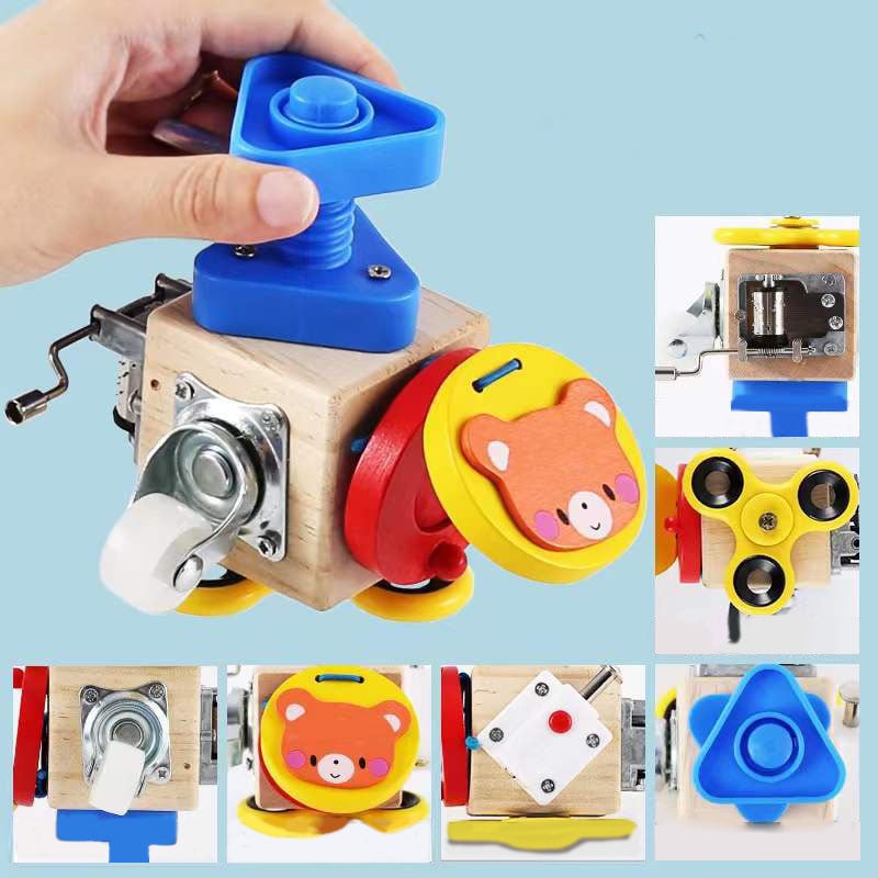 BowLift | Kids Sensory Busy Board Travel Toy