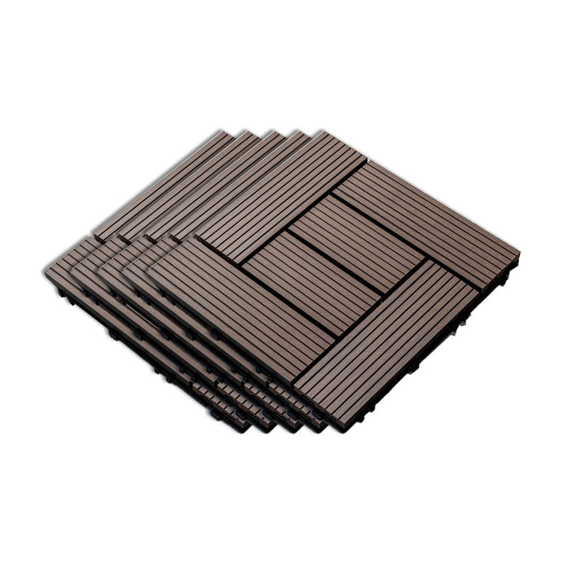 BowLift | Classic wooden tiles for garden patio flooring to lay