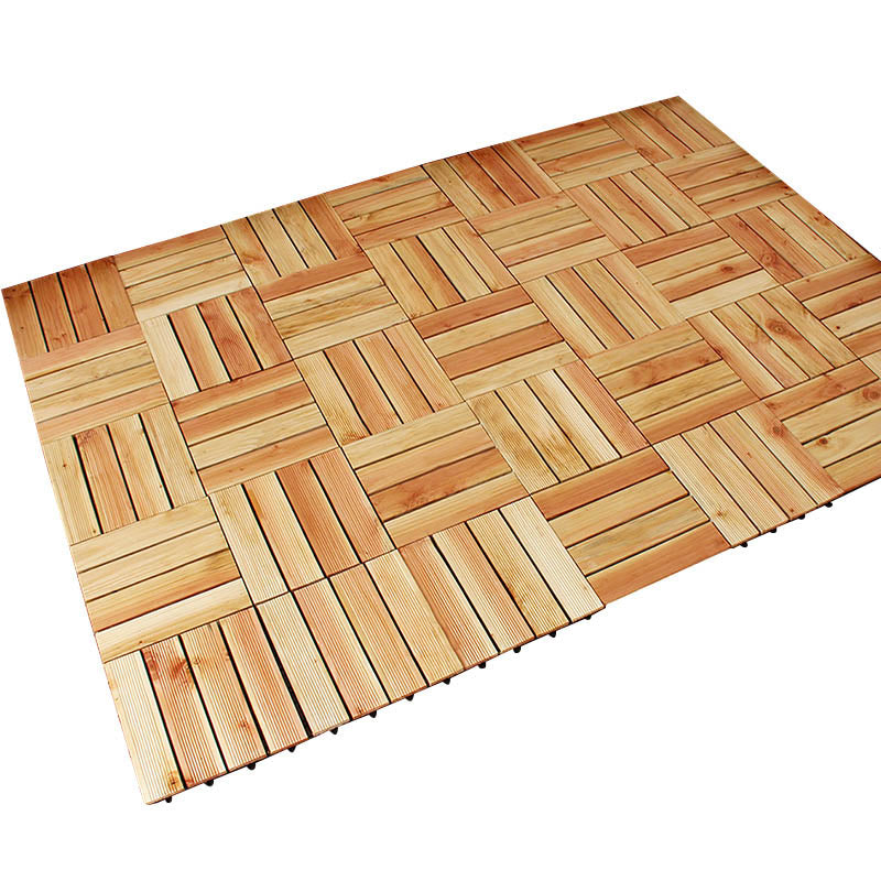 BowLift | Connection Patio Floor Tiles Made of Solid Wood Patio Floor Tiles