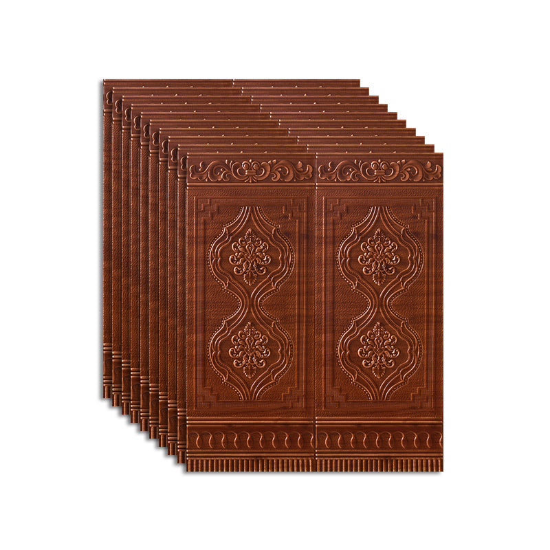 BowLift | Wall Panel 3D embossed Peel and Stick waterproof back panels for living room