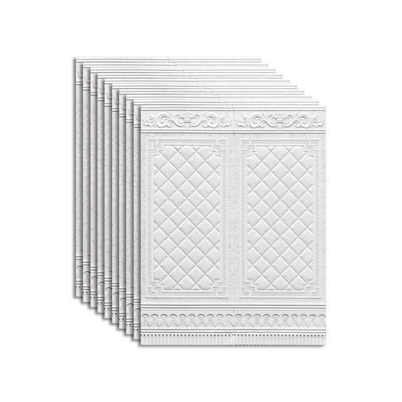 BowLift | Wall Panel 3D embossed Peel and Stick waterproof back panels for living room