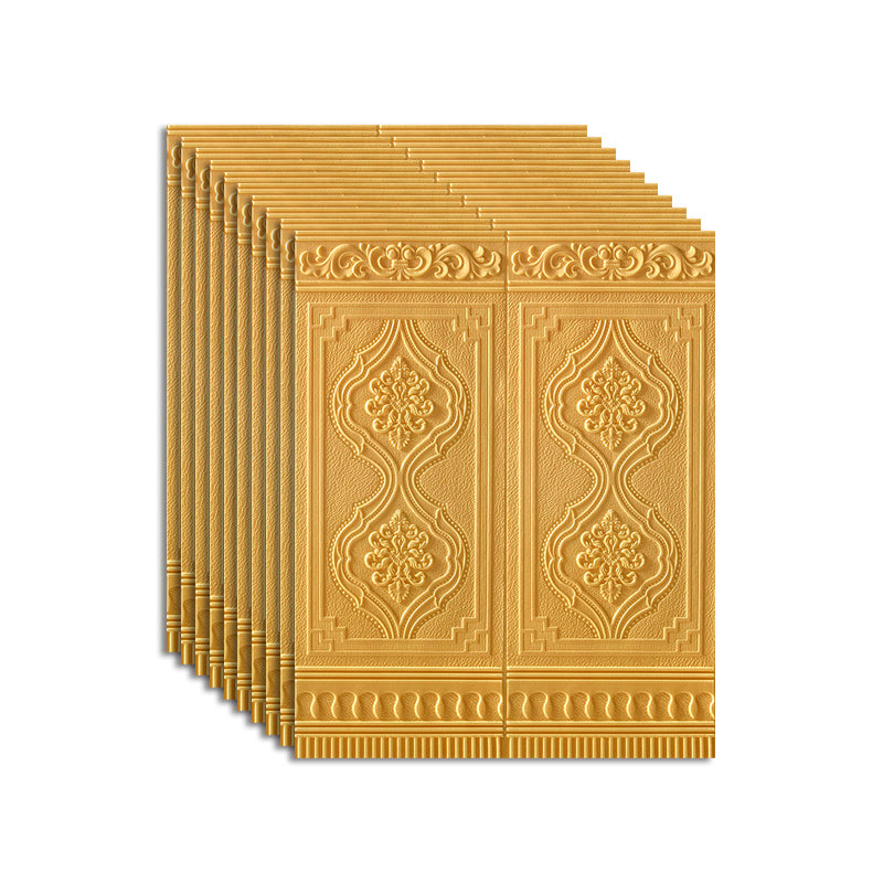 BowLift | Wall Panel 3D embossed Peel and Stick waterproof back panels for living room