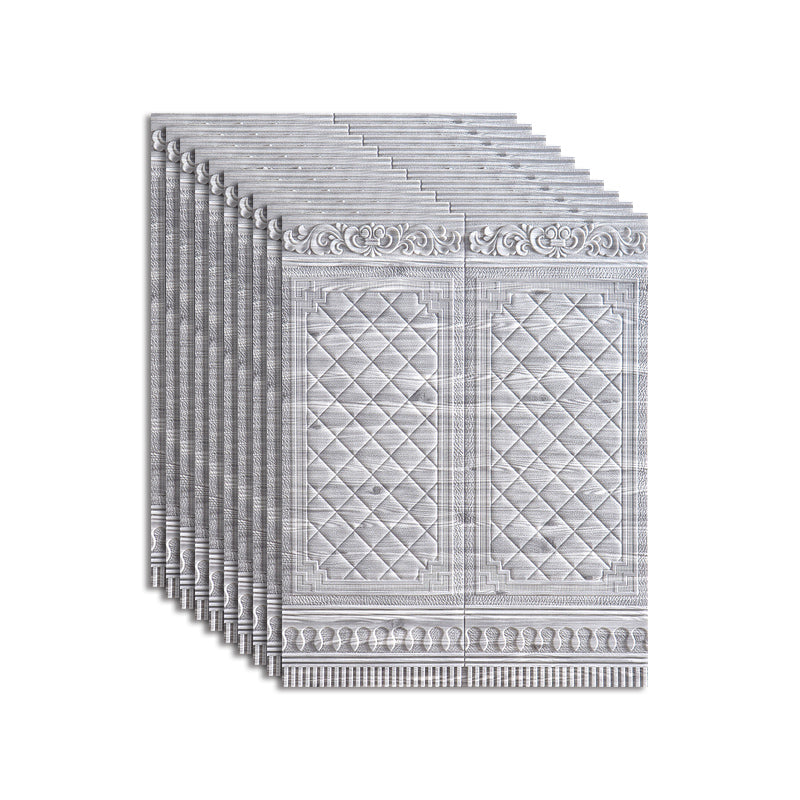 BowLift | Wall Panel 3D embossed Peel and Stick waterproof back panels for living room