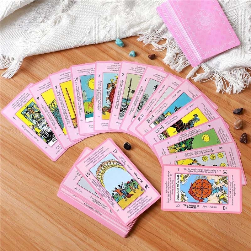 BowLift | Pink Tarot Card Deck Set