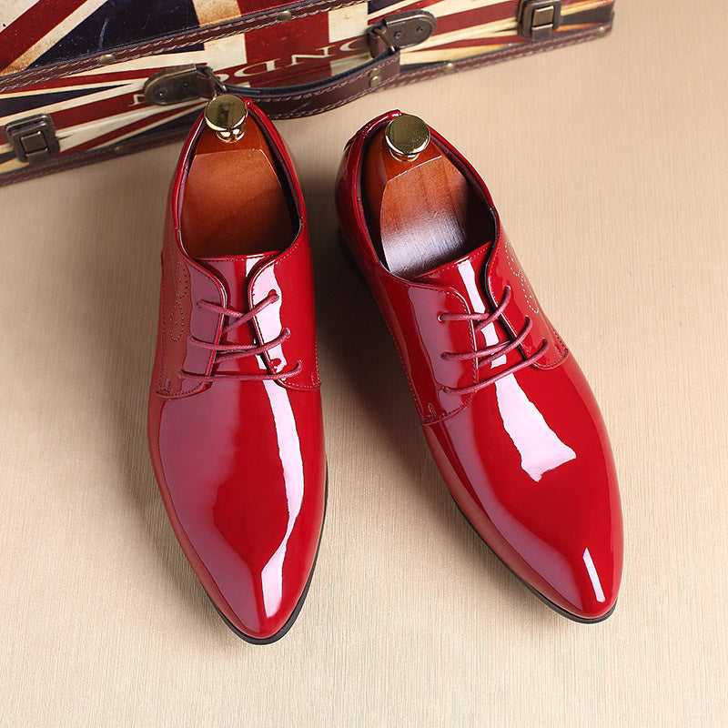 BowLift | Men's Leather Shoes Men's Business Casual Evening Shoes