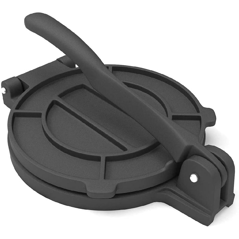 BowLift | 10 Inch Tortilla Press Cast Iron Tortilla Maker Taco Press with Parchment Paper Dough Maker