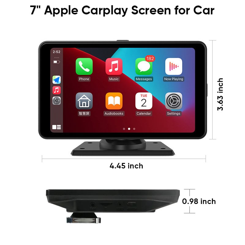 BowLift | Wireless CarPlay display screen