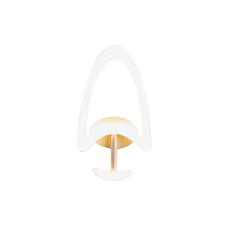 BowLift | Minimalistic Tree-Shaped Acrylic Wall Lamp LED Wall Light for Warm/White Light for Bedroom