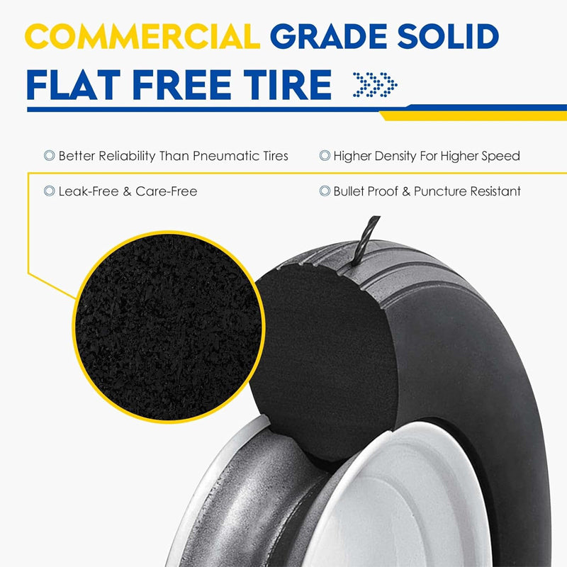 BowLift | 13x6.5-6" Lawn Mower Tires 2 Pack Tractor Tires for 38"-68" Deck Hand-Push Lawn Mowers Tractor