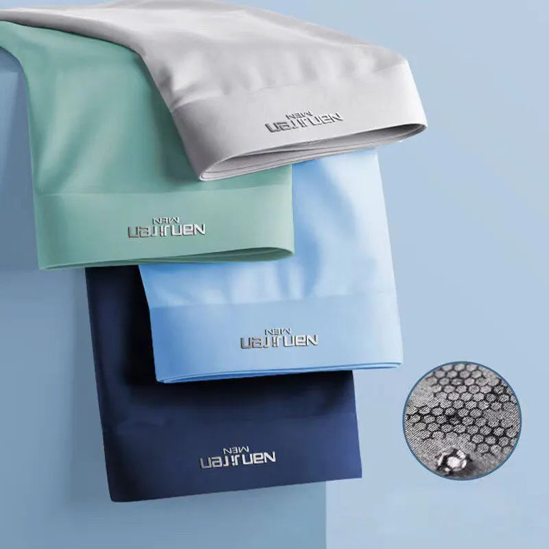 BowLift | CoolSilk 4-Piece Ice Silk Boxers with Graphene Technology
