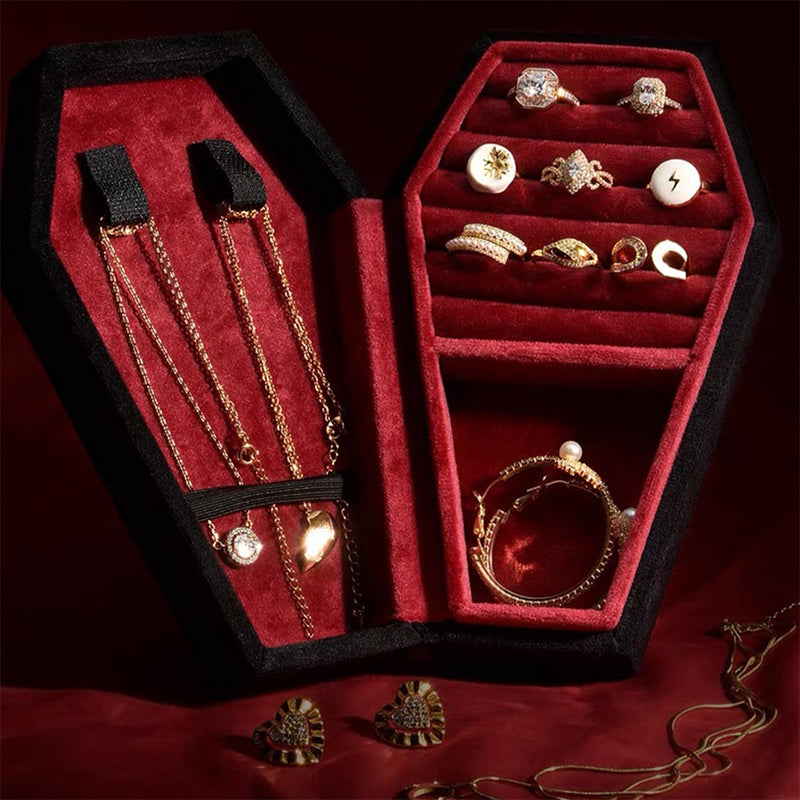 BowLift | Gothic Coffin Jewelry Storage Box