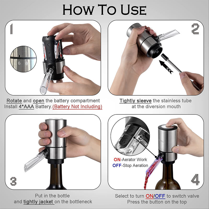 BowLift | Electric Wine Aerator Pourer