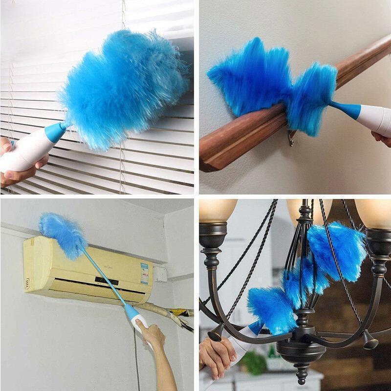 BowLift | Hurricane Spinning Duster with 2 replaceable Brushes