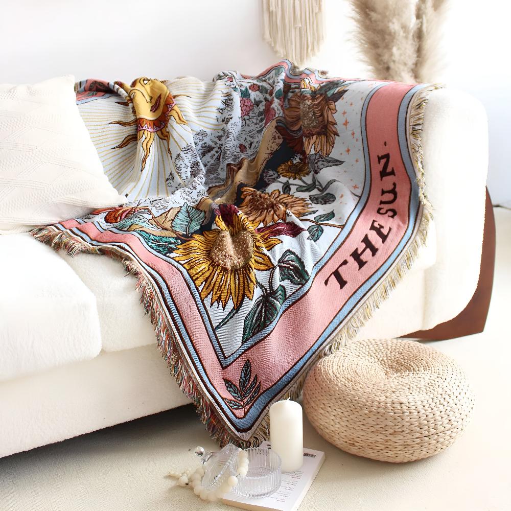 BowLift | Boho Sun Tapestry Blanket