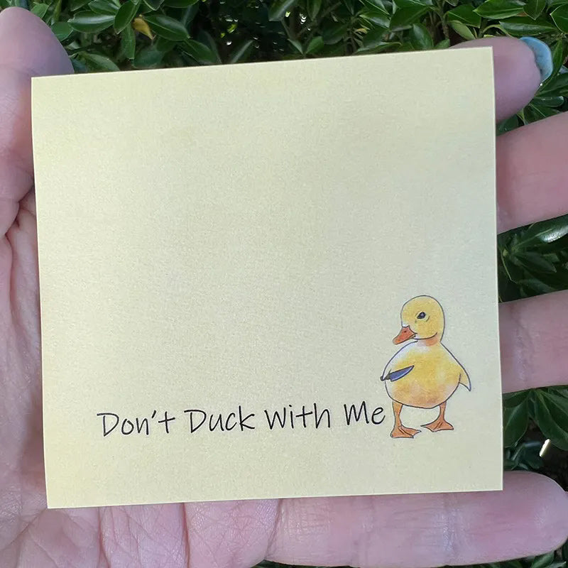 BowLift | Funny Cheeky Duck Sticky Notes