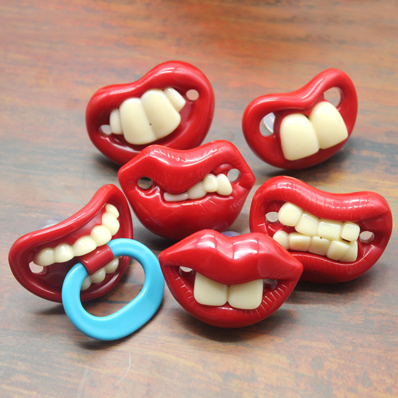 BowLift | Funny Teeth Baby Pacifier