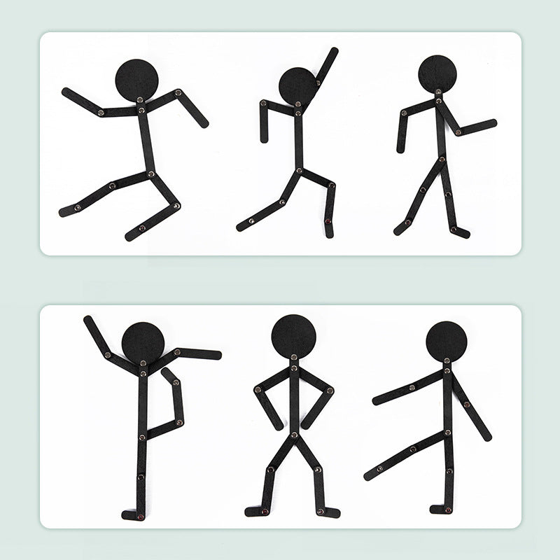 BowLift | Sporty Wooden Man For Kids