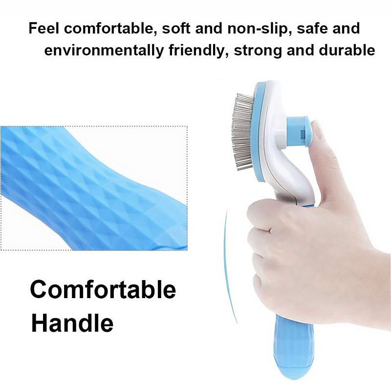 BowLift | Premium Pets Self-Cleaning Slicker Brush