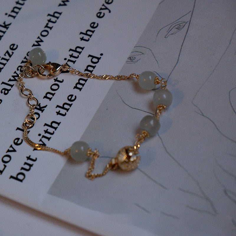 BowLift | Elegant Hetian Jade Bracelet