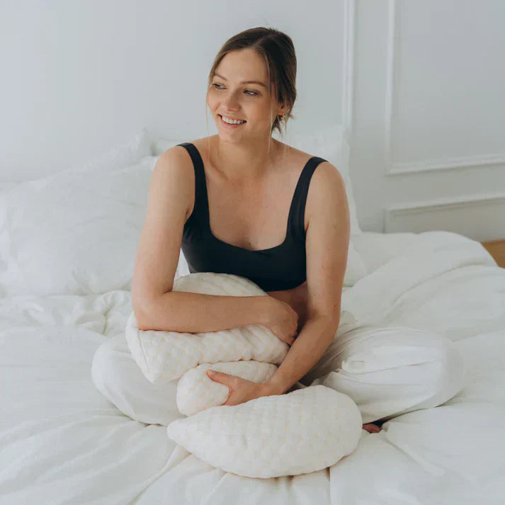 BowLift | DreamBelly Pregnancy Pillow – Ergonomic & Breathable Support Pillow