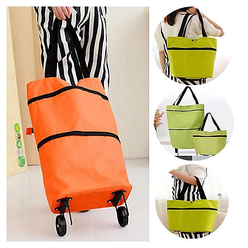 BowLift | Foldable shopping bag with wheels
