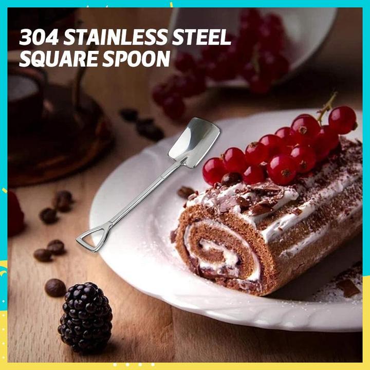 BowLift | Creative Dessert Ice Cream 304 Stainless Steel Spade Spoon