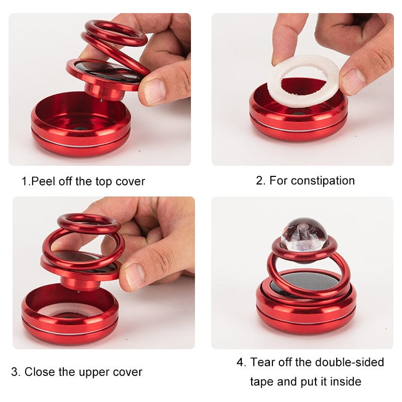 BowLift | Solar Energy 360° Interstellar Suspension Car Fragrance