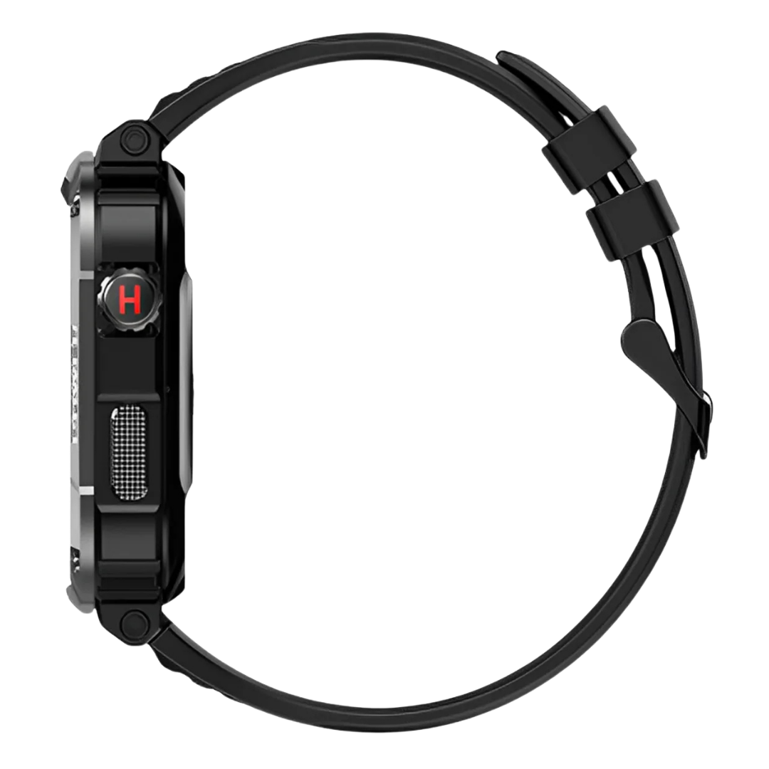 BowLift | IronPulse X1 Robust Smartwatch – Shock Resistant, Waterproof & Health Monitor