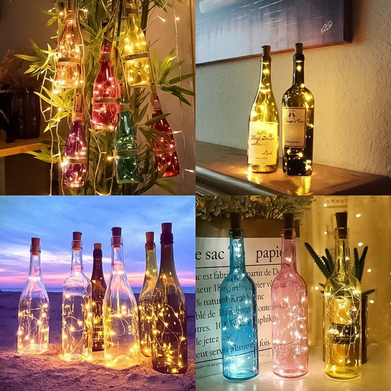 BowLift | LED Bottle Light Cork Night Light DIY Decor Gift