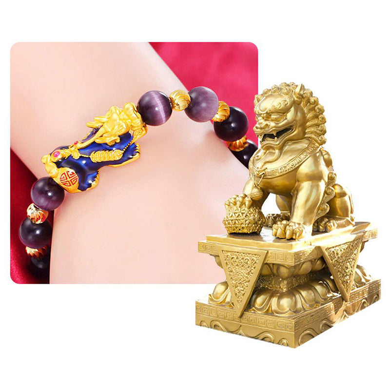BowLift | FengShui Pi Xiu Amethyst Bracelet