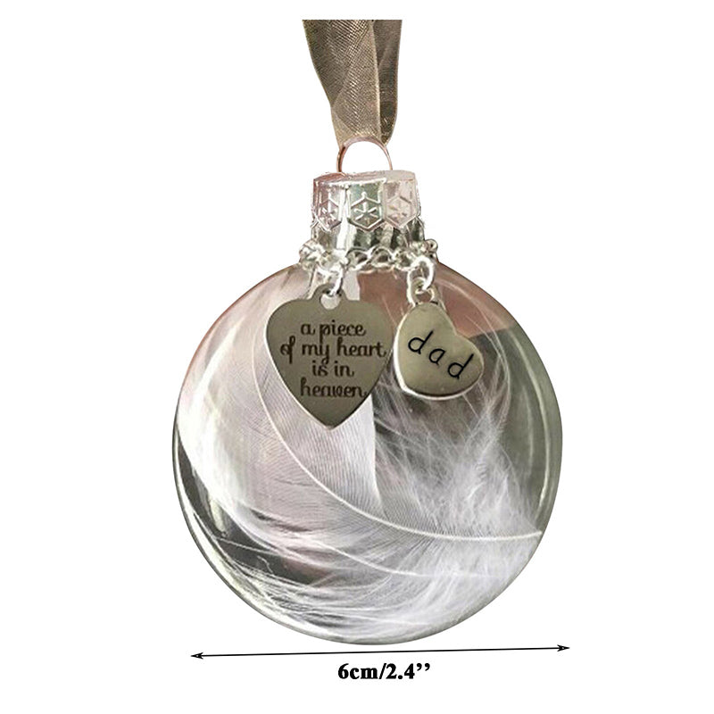 BowLift | Christmas Feather Ball Ornaments