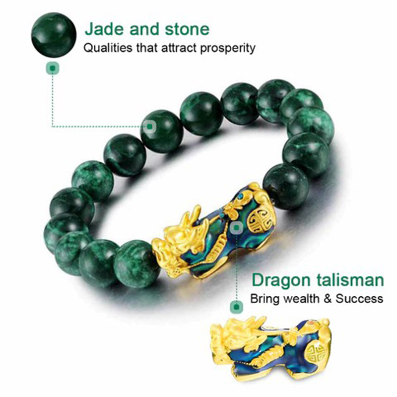 BowLift | Jade Pi Xiu Wealth Magnet Bracelet