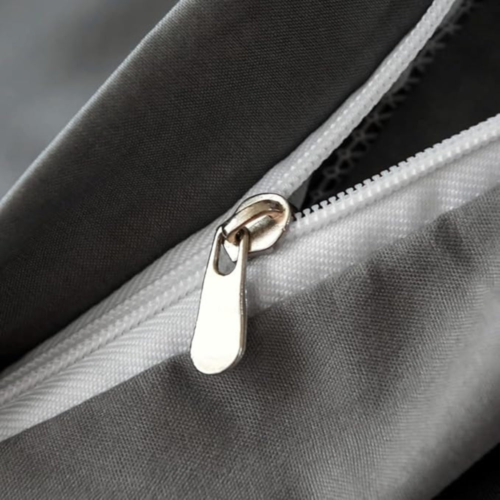 BowLift | Chevron Plush Quilt Cover | 3pcs Set