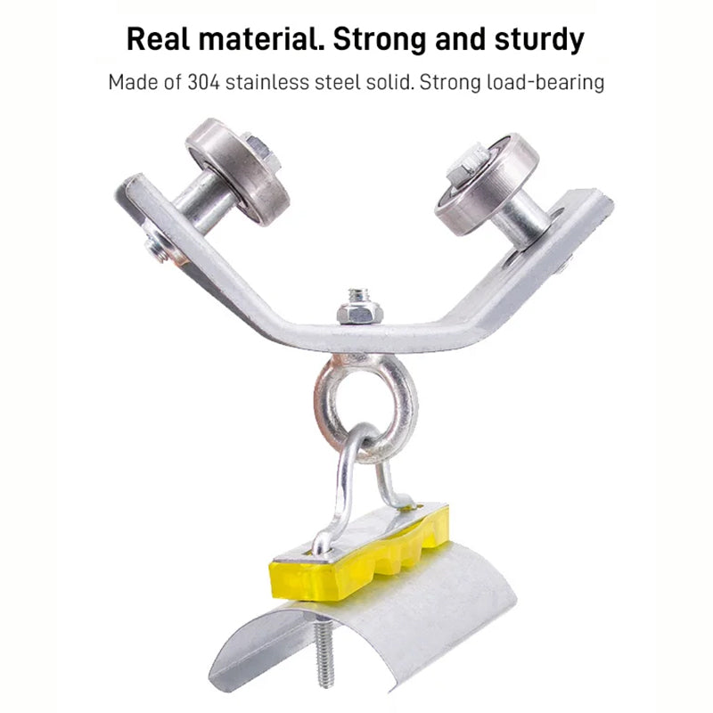 BowLift | Angle Iron Track Hanging Line Pulley