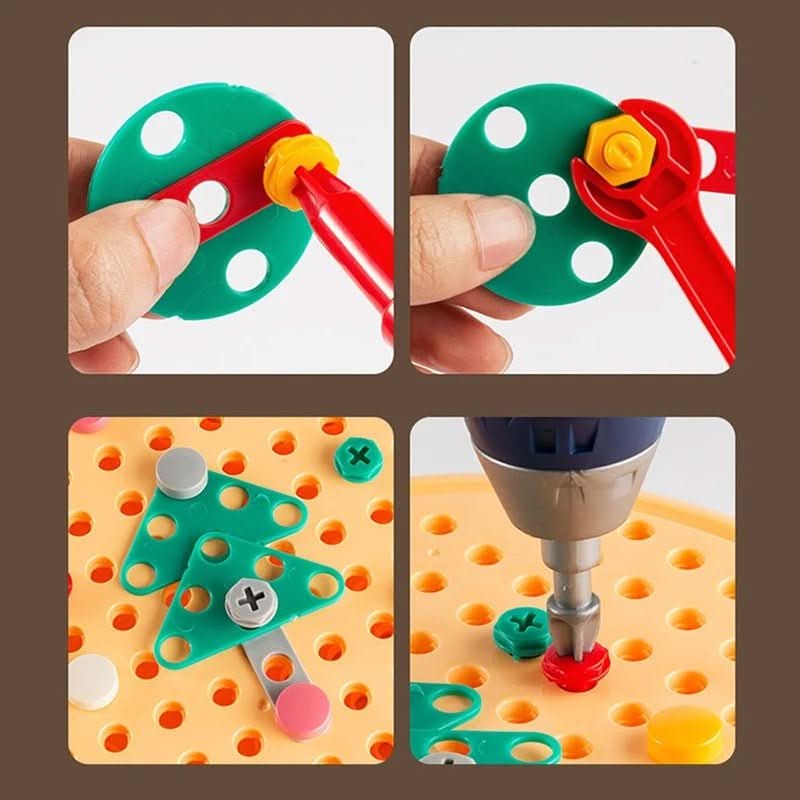 BowLift | Creative construction toy with mini drill for children aged 6 and over