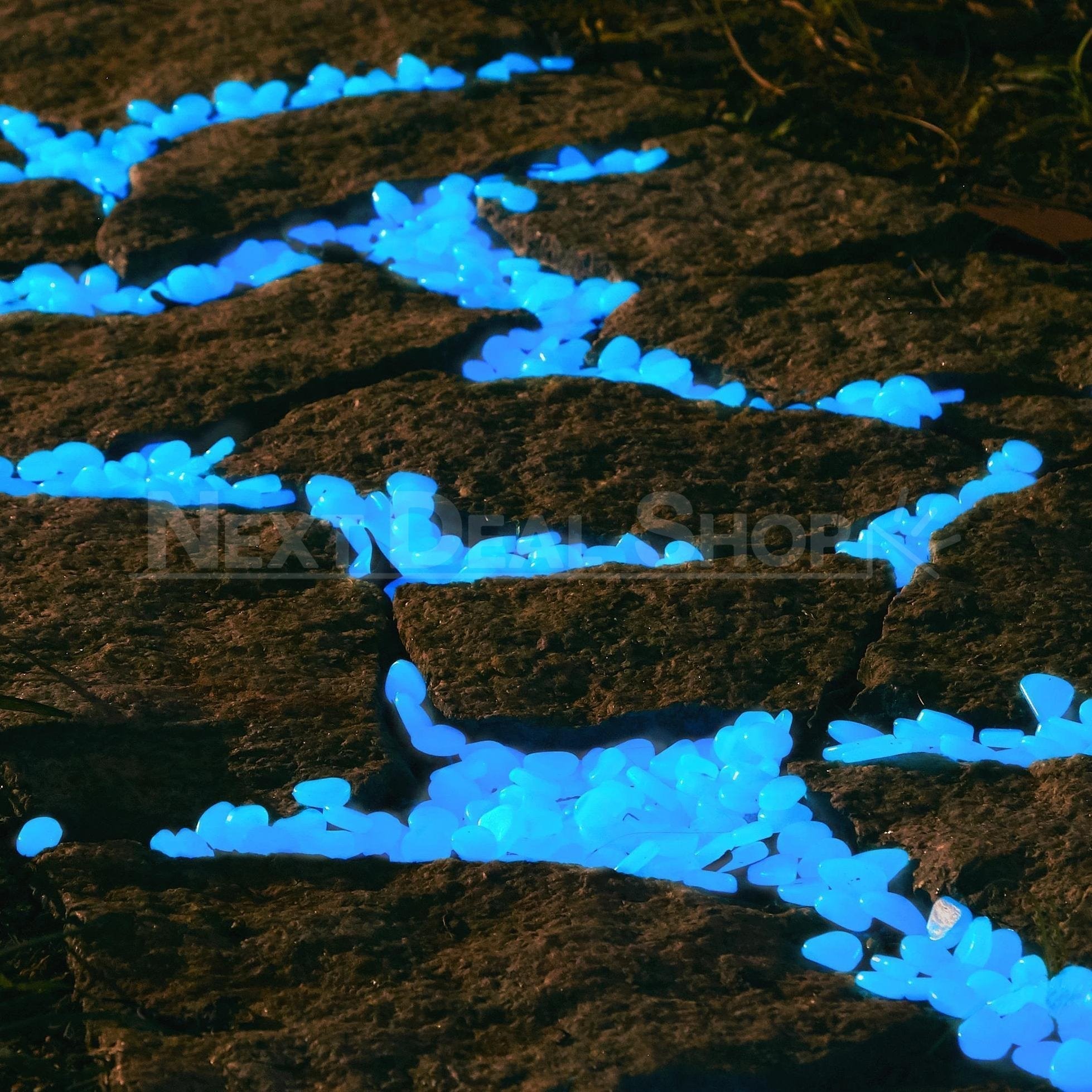 BowLift | Glow-in-the-Dark Garden Pebbles