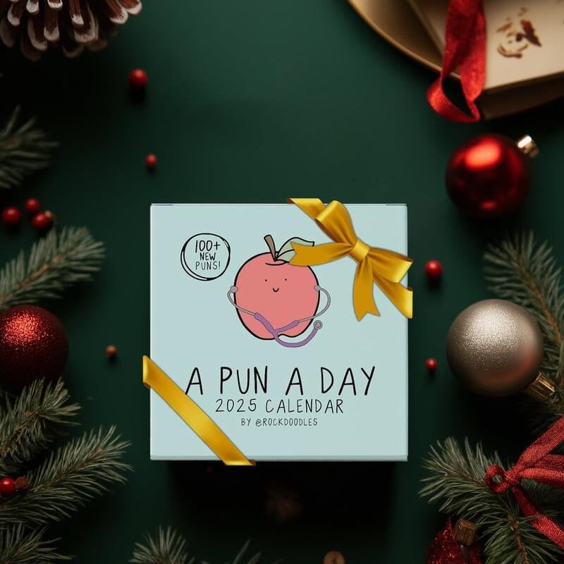 BowLift | 2025 A Pun a Day Desk Calendar