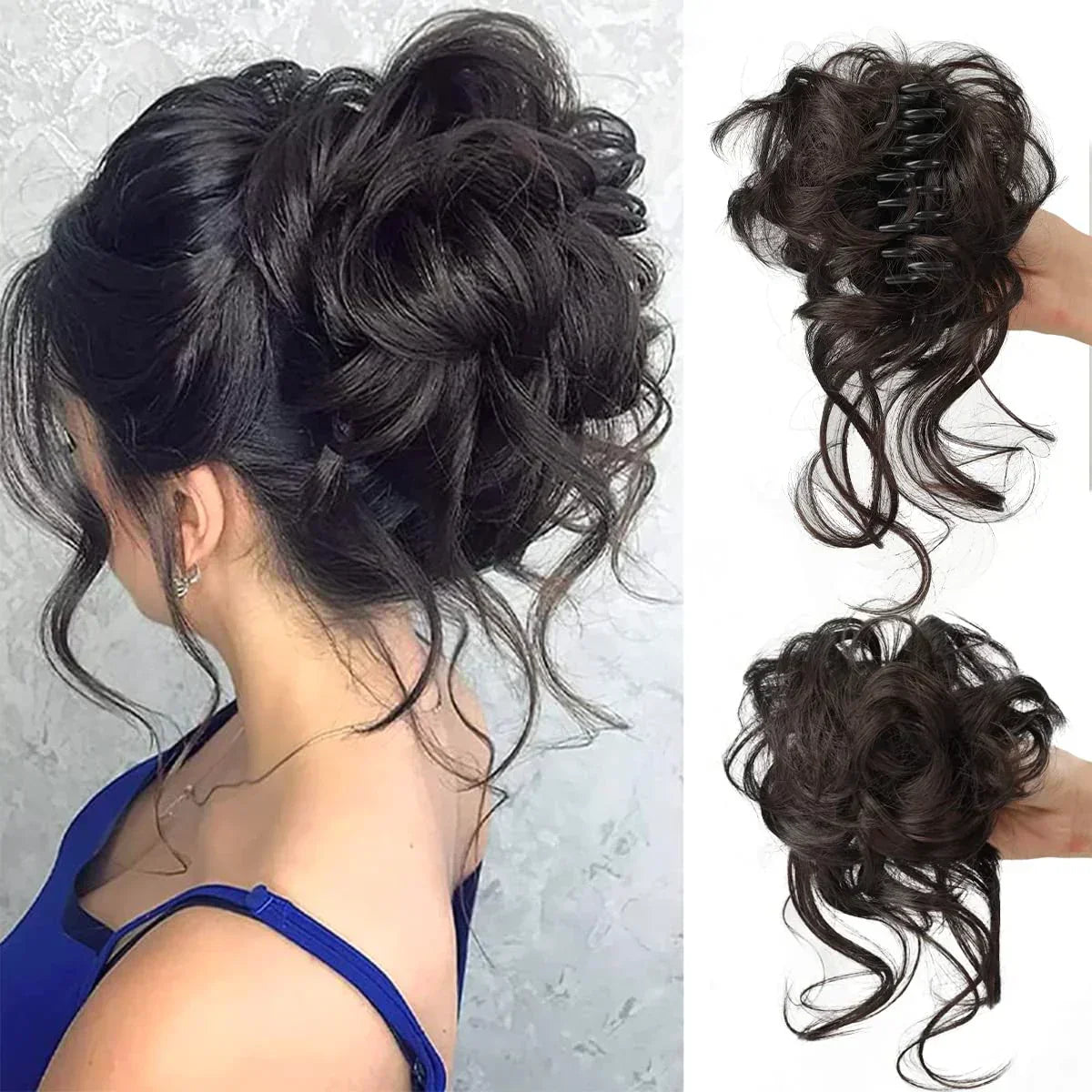 BowLift | CurlyBun: Instant Curled Bun Hair Clip