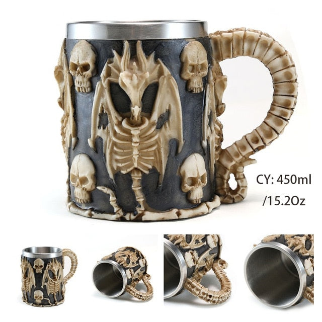 BowLift | Fantasy Adventure Resin / Stainless Steel Mug