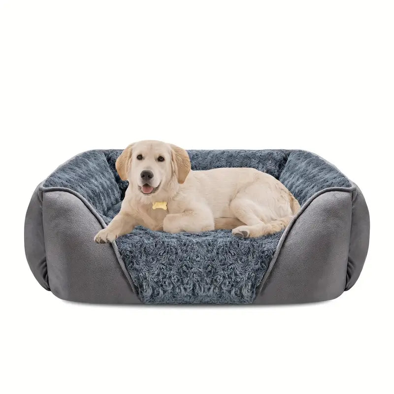 ComfortPaws • Soft & Durable Rectangle Dog Bed