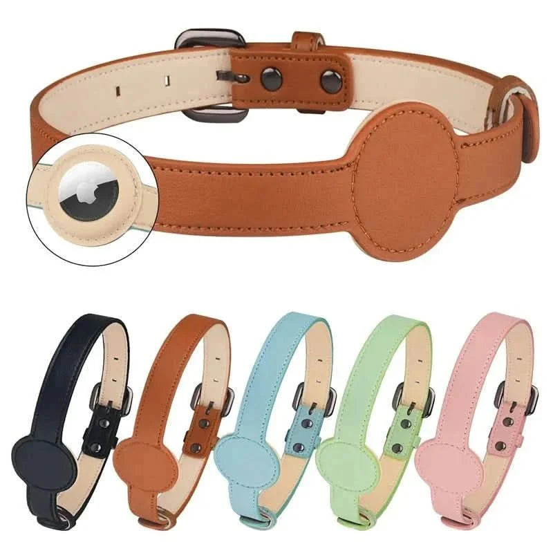 BowLift | Dog Collar with Integrated AirTag Holder for Safety & Style