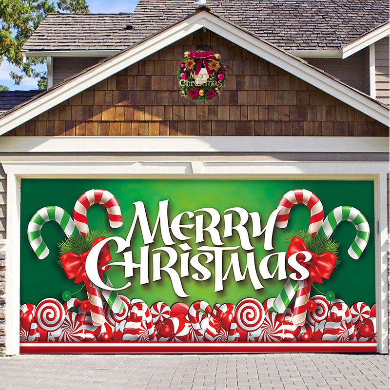 BowLift | Christmas Carsge Door Banner Ornament
