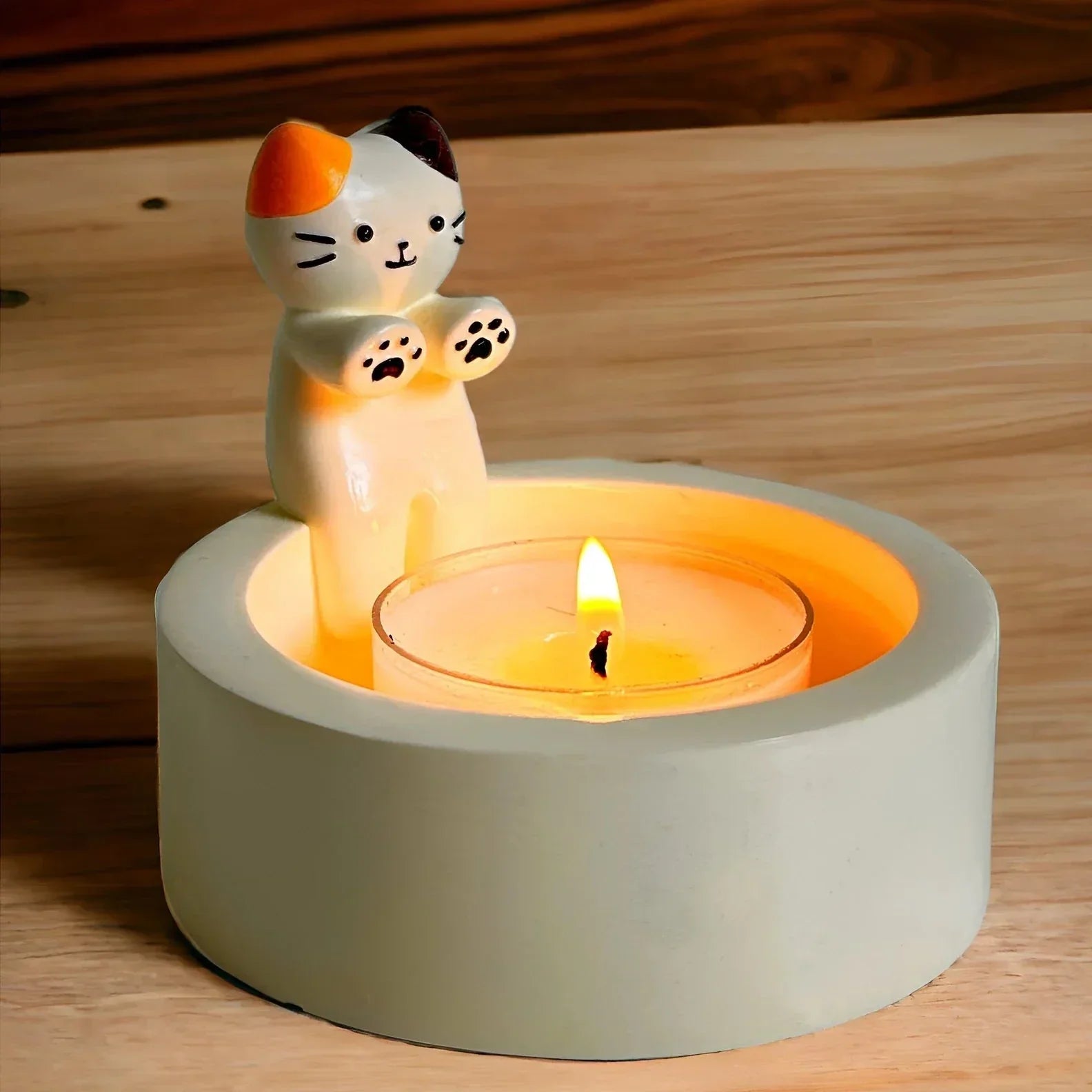 BowLift | Cute Cat Candle Holder