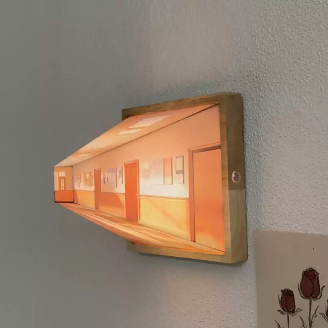BowLift | 3D Glasses-Free Gallery Optical Illusion Wall Lamp & Night Light