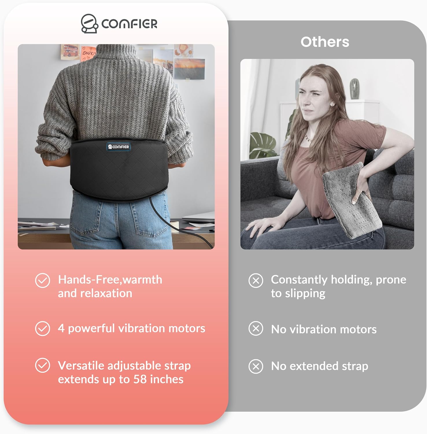 BowLift | Heating Pad For Back Pain