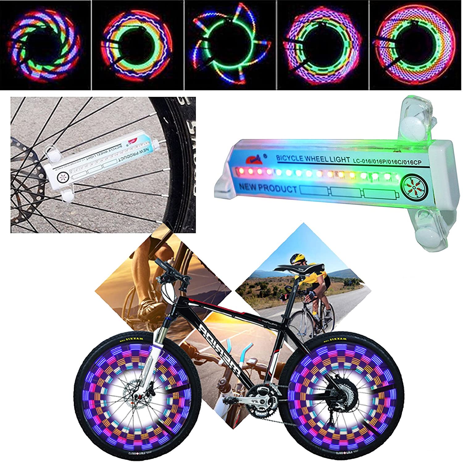 BowLift | 3D Bicycle Spoke LED Lights