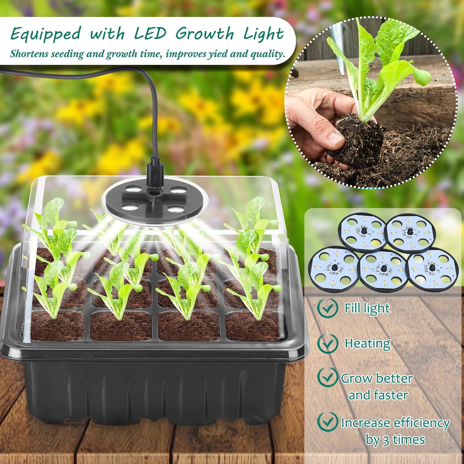 BowLift | Grow kit with light – Complete set for successful plant cultivation